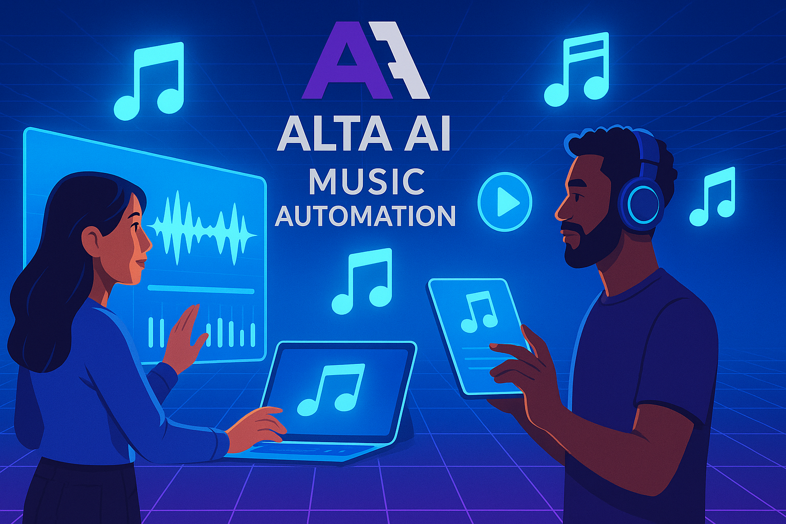 How Alta AI works illustration